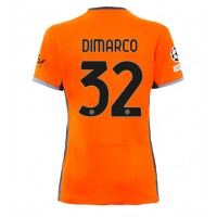 Fotbalové Dres Inter Milan Federico Dimarco #32 Dámské Alternativní 2023-24 Krátký Rukáv